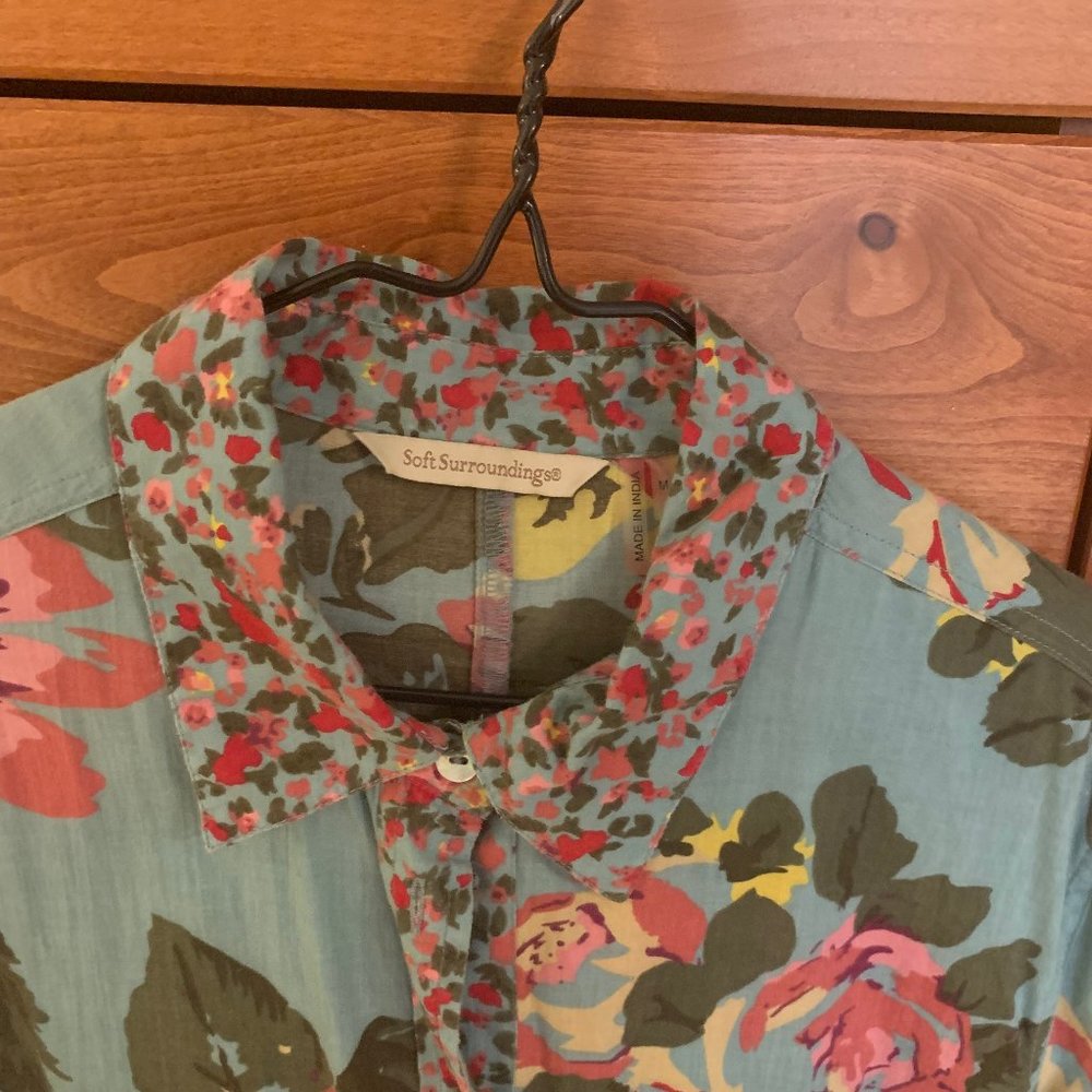 Long Button-Down Shirt - image 3